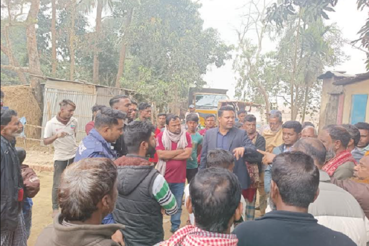 নবীগঞ্জে অবৈধভাবে মাটি কাঁটায় ১ লক্ষ  টাকা জরিমানা 